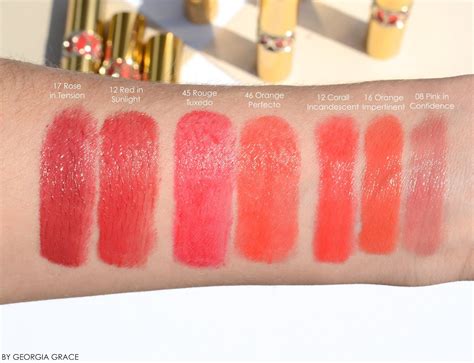 ysl rouge volupte swatches|ysl rouge volupte lipstick.